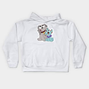 An Ele and a Doggo! {Nicki and Walter} [2021] Kids Hoodie